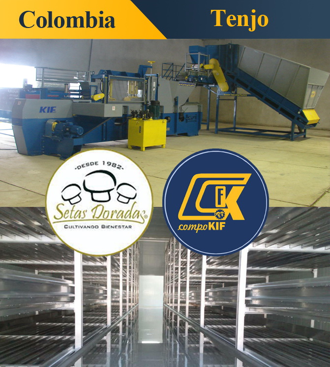 The Contract of Blocker Machine, Aluminum Shelves & … with Colombia