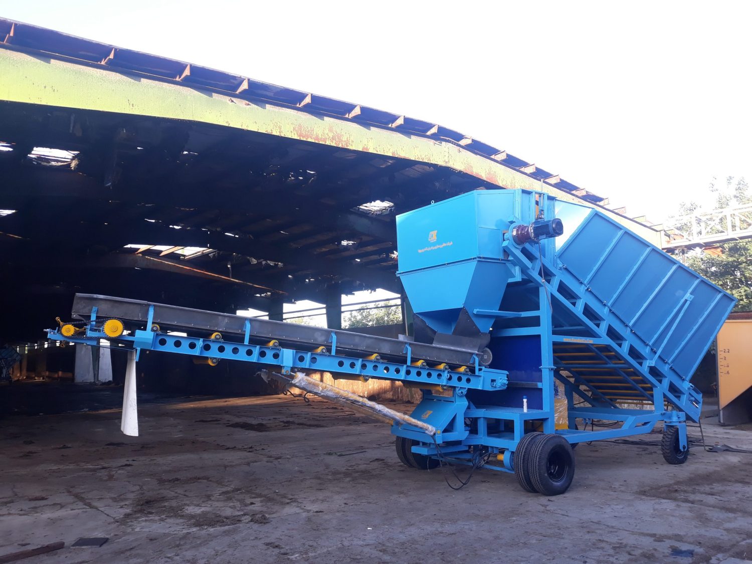 Bunker Filler 80 tons Machine