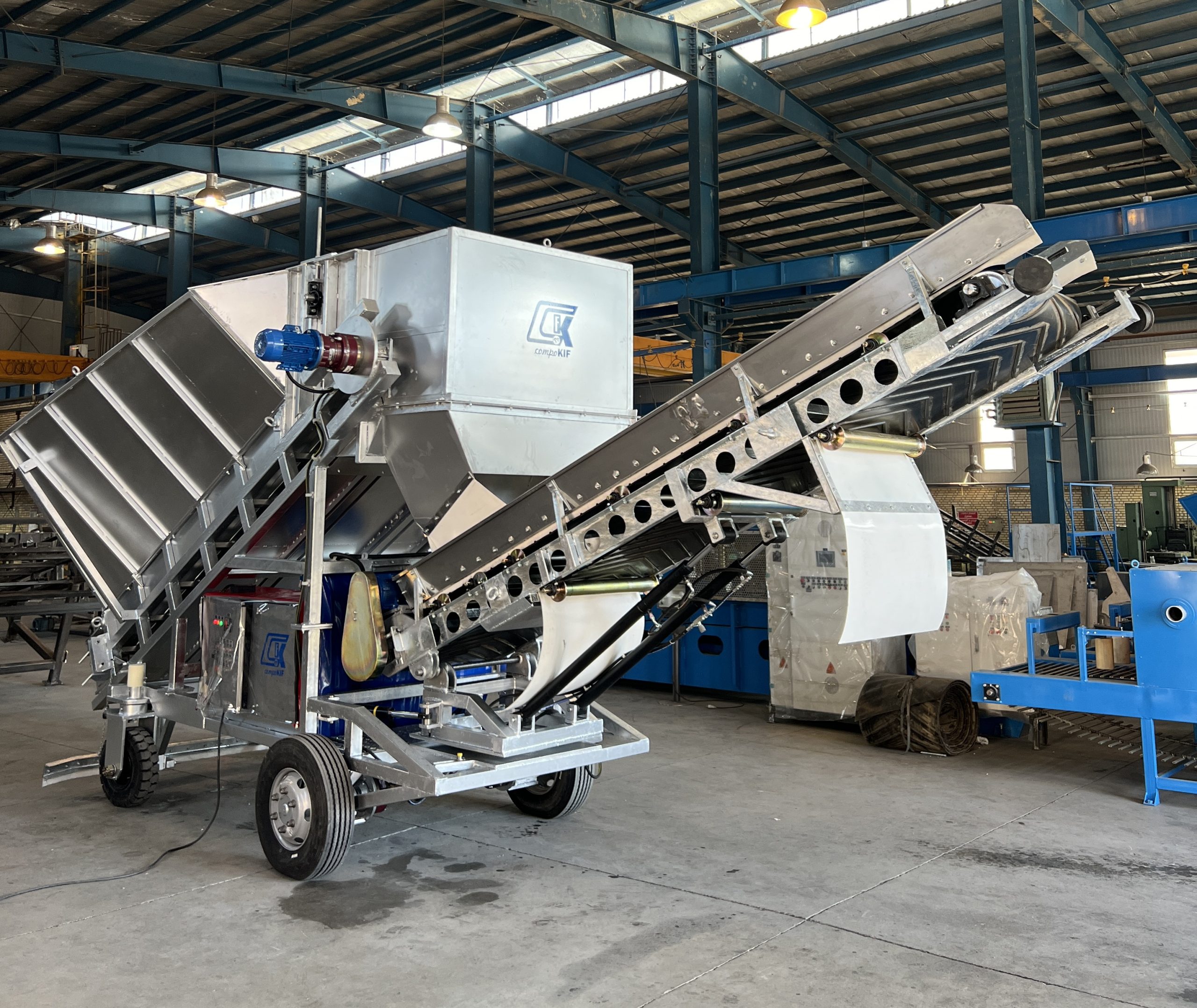 Bunker Filler 40 tons Machine