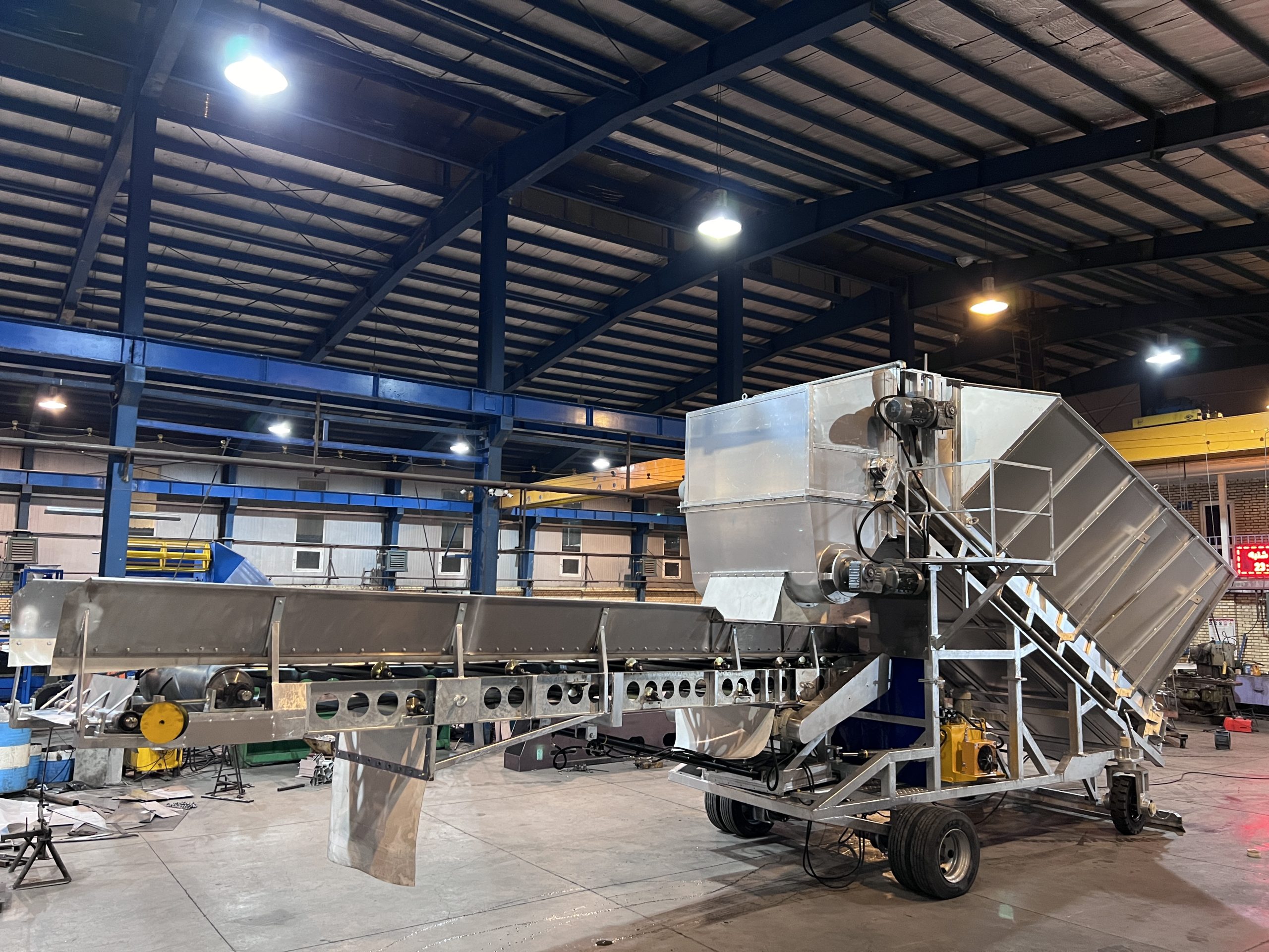 Bunker Filler 80 tons Machine