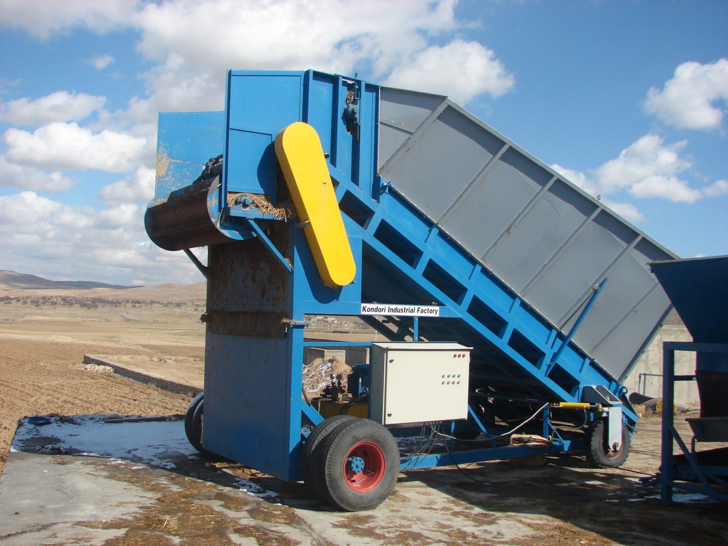 Big Movable Mixer Machine